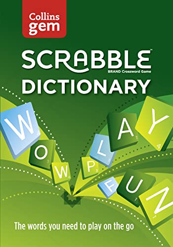 Imagen de archivo de Collins Scrabble Dictionary Gem Edition: The words to play on the go a la venta por AwesomeBooks