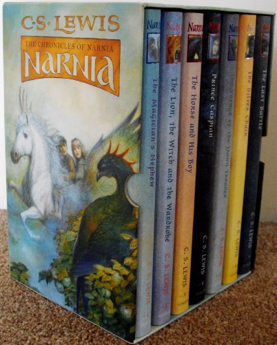 Imagen de archivo de The Chronicles of Narnia (a first printing thus-7 volume set in slipcase) a la venta por S.Carter