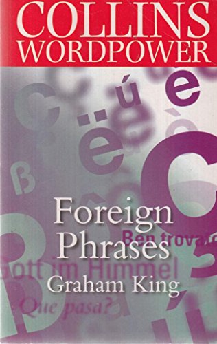Stock image for Foreign Phrases (Collins Wordpower) for sale by AwesomeBooks