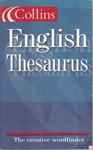 Stock image for Collins English Thesaurus for sale by AwesomeBooks