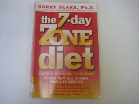 9780007702862: The 7-day Zone Diet