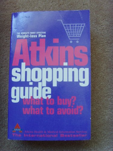 Beispielbild fr Xatkins Shopping Guide (1) zum Verkauf von Better World Books Ltd