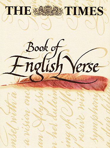 Stock image for Xtimes Book of English Verse for sale by WorldofBooks