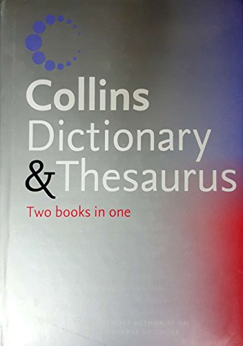 Imagen de archivo de Collins Dictionary and Thesaurus a la venta por AwesomeBooks