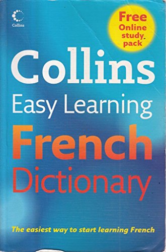 Beispielbild fr Collins Easy Learning French Dictionary (Free Online Study Pack) zum Verkauf von WorldofBooks