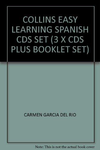 Imagen de archivo de COLLINS EASY LEARNING SPANISH CDS SET (3 X CDS PLUS BOOKLET SET) a la venta por WorldofBooks