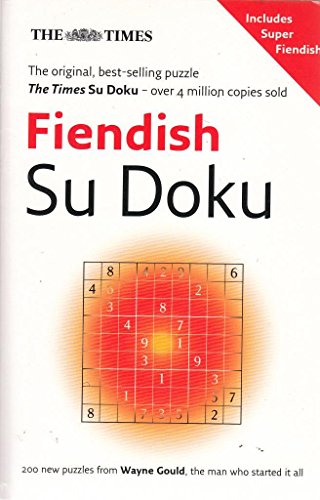 Stock image for Xtimes Su Doku Fiendish Bkp for sale by WorldofBooks