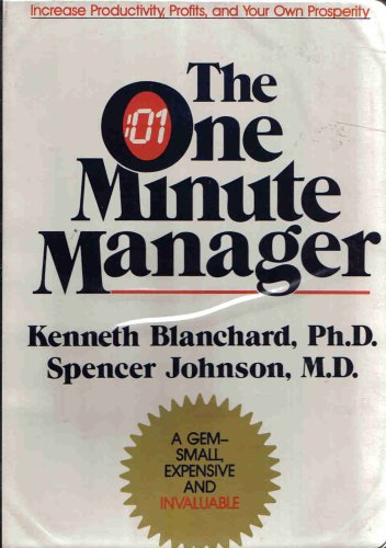 Imagen de archivo de The One Minute Manager: Book, 2 Audio Tapes and Action Guide a la venta por Better World Books: West