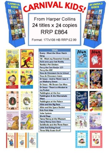 9780007894727: Carnival Kids Dumpbin X 24 Bks