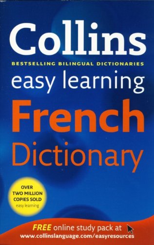 Stock image for Collins Easy Learning French Dictionary for sale by AwesomeBooks