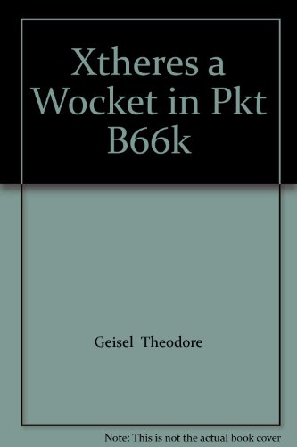 Stock image for Xtheres a Wocket in Pkt B66k for sale by AwesomeBooks