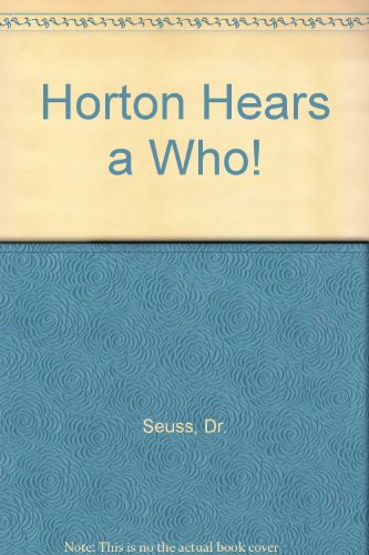 Stock image for Xhorton Hears a Who 66bks for sale by WorldofBooks