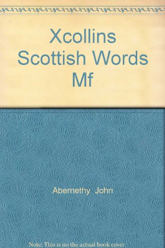 Beispielbild fr Xcollins Scottish Words Mf zum Verkauf von AwesomeBooks