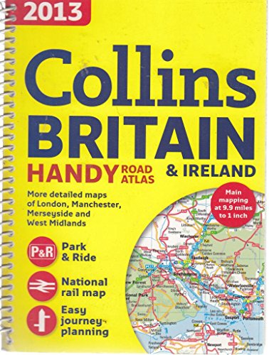 Stock image for Collins Britain & Ireland 2013 Handy Road Atlas, by Collins, Spiral bound, Maps and Atlases for sale by WorldofBooks