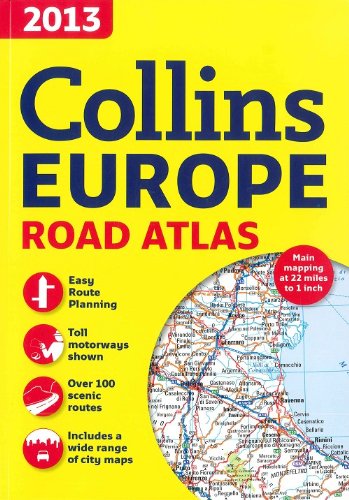 Stock image for Collins Europe Road Atlas 2013, Maps and Atlases for sale by AwesomeBooks