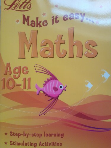 Stock image for Make it easy Maths Age 10-11 (Letts) for sale by WorldofBooks