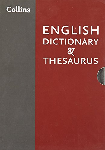 Stock image for COLLINS ENGLISH DICTIONARY & THESAURUS SLIPCASE for sale by WorldofBooks