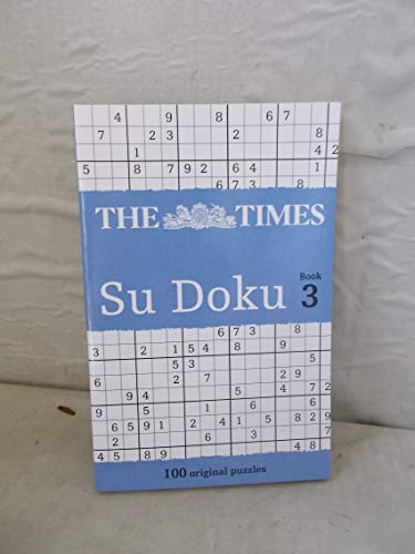 Stock image for Times Su Doku Book 3 for sale by WorldofBooks