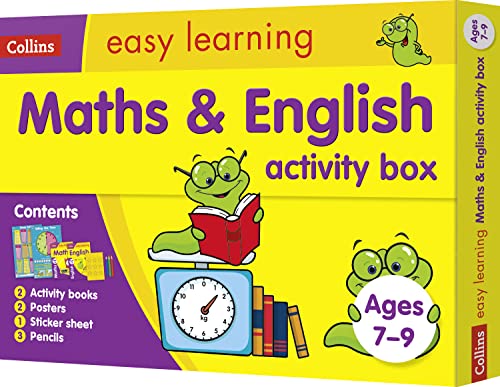 Stock image for Maths and English Activity Box Ages 7-9: Ideal for Home Learning (Collins Easy Learning KS2) for sale by WorldofBooks