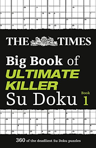 Beispielbild fr The Times Big Book of Ultimate Killer Su Doku zum Verkauf von Blackwell's