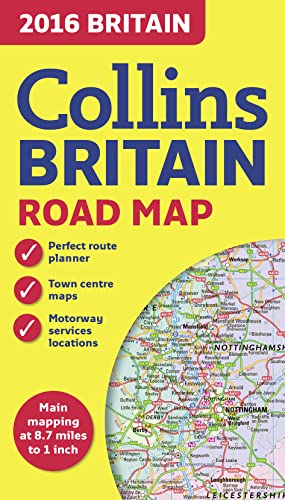 9780008102333: 2016 Collins Map of Britain