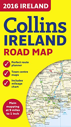 9780008102364: 2016 Collins Map of Ireland