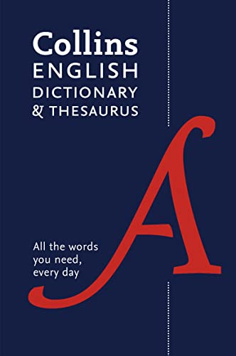 9780008102876: Collins English Paperback Dictionary And Thesaurus