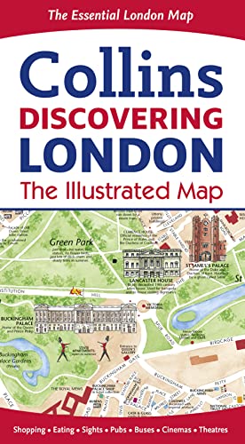 9780008104559: Discovering London Illustrated Map [Lingua Inglese]
