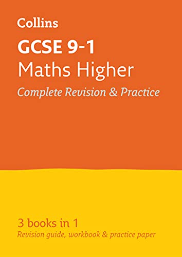 Stock image for GCSE 9-1 Maths Higher All-in-One Complete Revision and Practice: Ideal for the 2024 and 2025 exams (Collins GCSE Grade 9-1 Revision) for sale by WorldofBooks