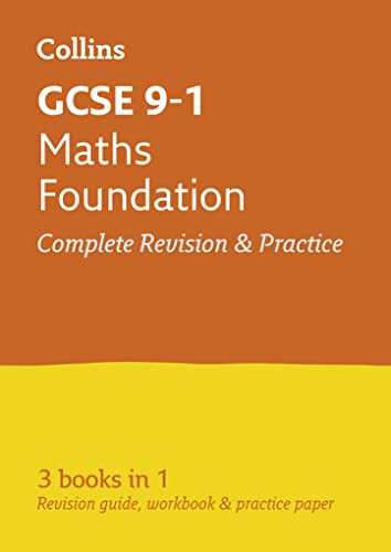 9780008112547: GCSE 9-1 Maths Foundation All-in-One Complete Revision and Practice: Ideal for the 2024 and 2025 exams (Collins GCSE Grade 9-1 Revision)