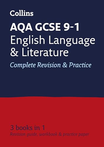 9780008112561: AQA GCSE 9-1 English Language and Literature All-in-One Complete Revision and Practice: Ideal for home learning, 2022 and 2023 exams