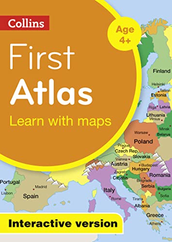 9780008117436: Collins First Atlas: Interactive Version (Collins Primary Atlases)