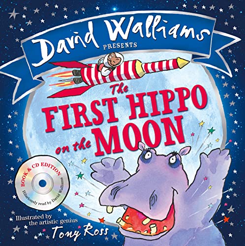 Stock image for The First Hippo on the Moon for sale by AwesomeBooks