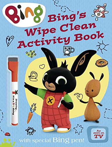 Stock image for Bing's Wipe Clean Activity Book (Bing) for sale by Chiron Media