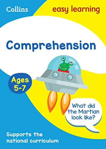 Imagen de archivo de Comprehension Ages 5-7: KS1 English Home Learning and School Resources from the Publisher of Revision Practice Guides, Workbooks, and Activities. (Collins Easy Learning KS1) a la venta por AMM Books