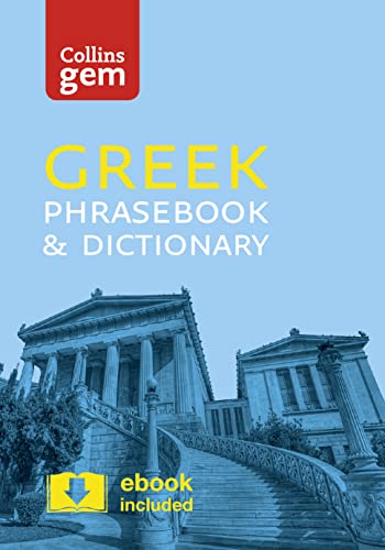 9780008135898: Collins Greek Phrasebook and Dictionary Gem Edition: Essential phrases and words in a mini, travel-sized format (Collins Gem) [Idioma Ingls]