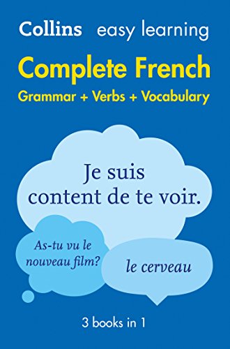 9780008141721: Easy Learning French Complete Grammar, Verbs and Vocabulary (3 books in 1): Trusted support for learning (Collins Easy Learning French)