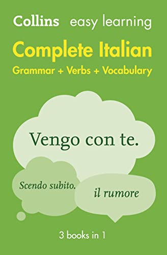 9780008141752: Easy Learning Complete Italian Grammar Verbs: Trusted support for learning (Collins Easy Learning)