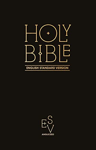 Stock image for Holy Bible: English Standard Version (ESV) Anglicised Pew Bible (Black Colour) (Collins Anglicised ESV Bibles) for sale by GF Books, Inc.