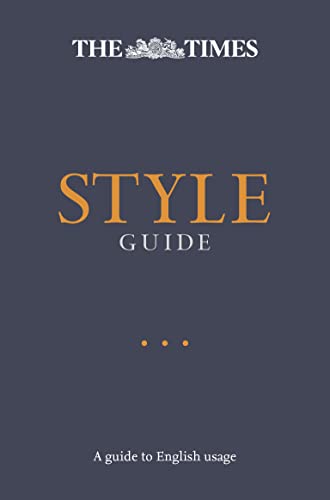 9780008146177: The Times Style Guide: A Guide to English Usage