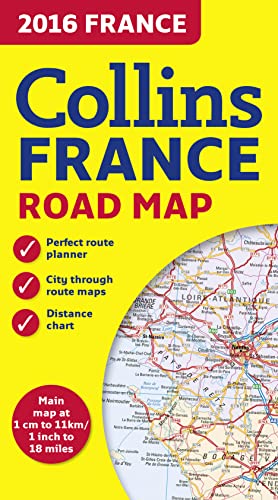 9780008146382: 2016 Collins Map of France