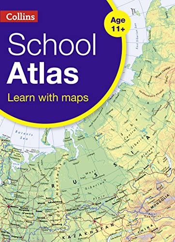 Stock image for Collins School Atlas (Collins School Atlas) for sale by Bahamut Media