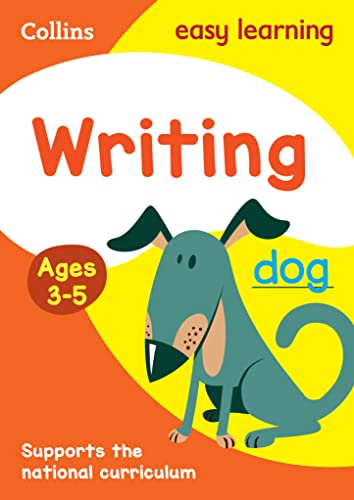 Imagen de archivo de Writing Ages 35 Reception English Home Learning and School Resources from the Publisher of Revision Practice Guides, Workbooks, and Activities Collins Easy Learning Preschool a la venta por PBShop.store US