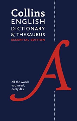 9780008158477: English Dictionary and Thesaurus Essential: All-in-one support for everyday use (Collins Essential)