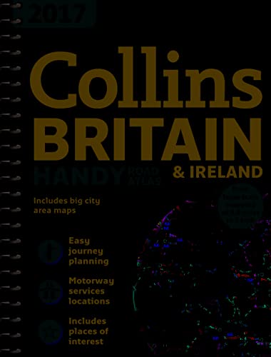 Imagen de archivo de 2017 Collins Handy Road Atlas Britain and Ireland (Collins Handy Road Atlas Britain & Ireland) a la venta por WorldofBooks