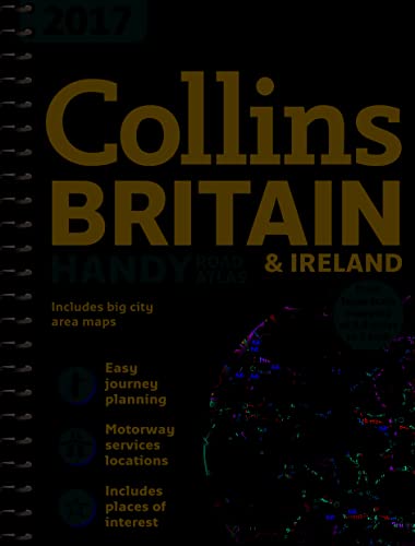 Stock image for 2017 Collins Handy Road Atlas Britain and Ireland (Collins Handy Road Atlas Britain & Ireland) for sale by WorldofBooks