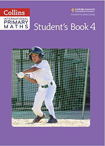 Stock image for Students Book 4 (Collins International Primary Maths) for sale by WorldofBooks