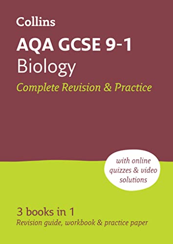 Stock image for Collins GCSE Grade 9-1 Revision - AQA GCSE 9-1 Biology All-in-One Complete Revision and Practice for sale by WorldofBooks