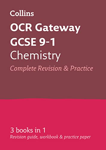 Stock image for OCR Gateway GCSE 9-1 Chemistry All-in-One Complete Revision and Practice: Ideal for the 2024 and 2025 exams (Collins GCSE Grade 9-1 Revision) for sale by WorldofBooks