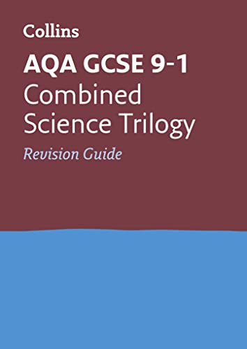 Imagen de archivo de Grade 9-1 GCSE Combined Science Trilogy AQA Revision Guide (with free flashcard download) (Collins GCSE 9-1 Revision) a la venta por AwesomeBooks